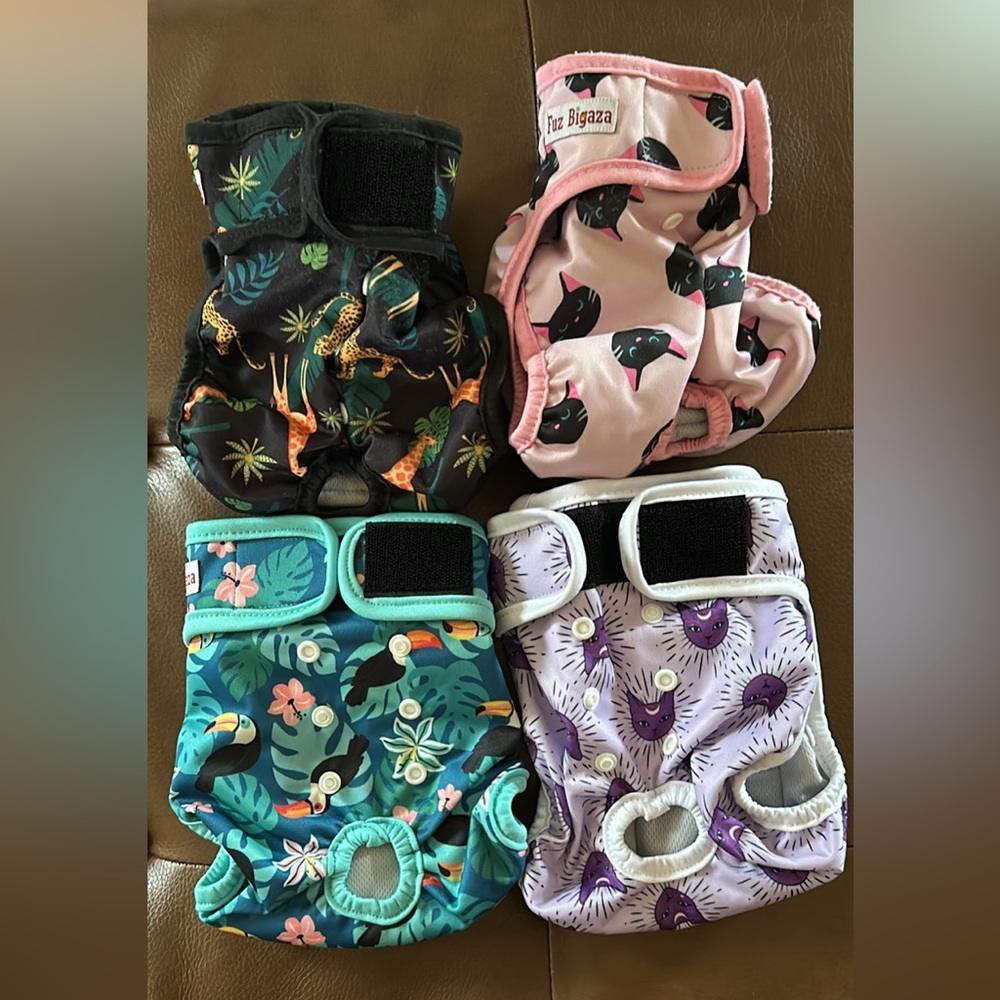 Medium size reusable diapers
